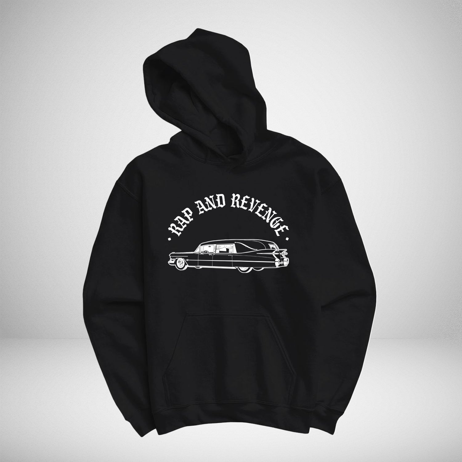Sweat-shirt à capuche Corbillard